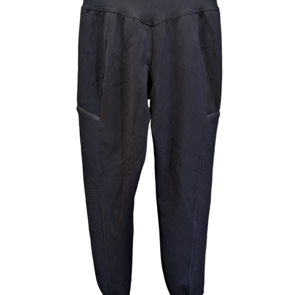 Sweaty Betty Flex Cuffed Front Zip Joggers Sweatpants Black Size XS - Picture 5 of 12